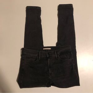 Levi’s 720 Mile High Super Skinny Black Jeans Size 30